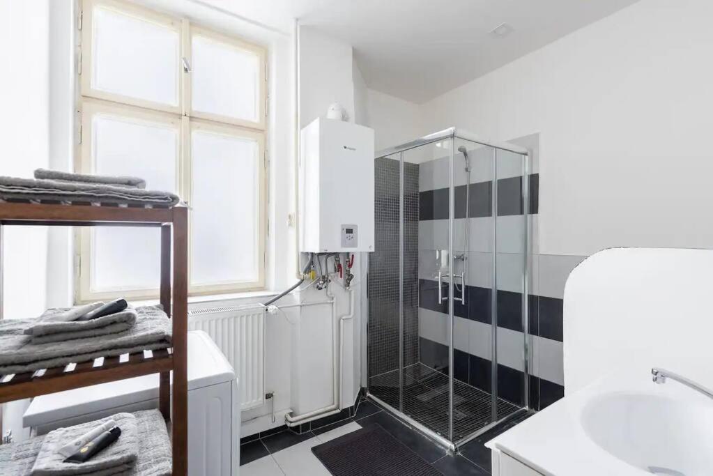 Spacious Apartment With Balcony At Wenceslas Sq ปราก ภายนอก รูปภาพ